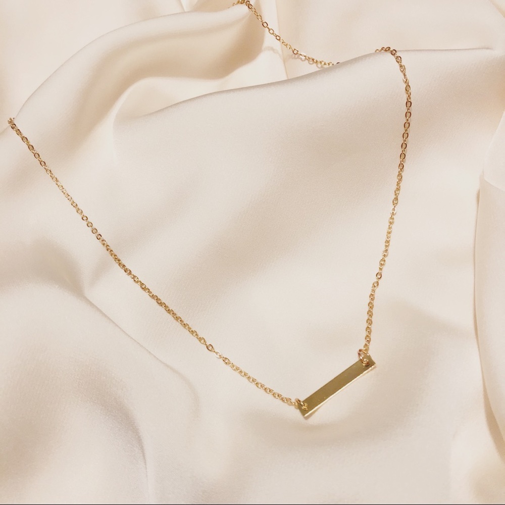 Bar Charm Necklace